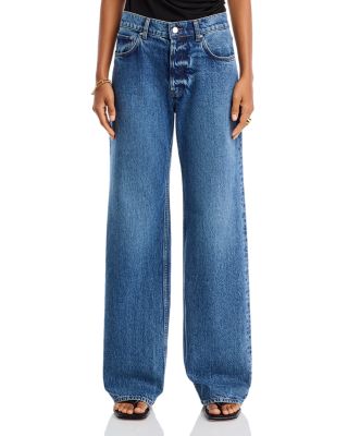 Hugh High Rise Jeans in Dark Indigo