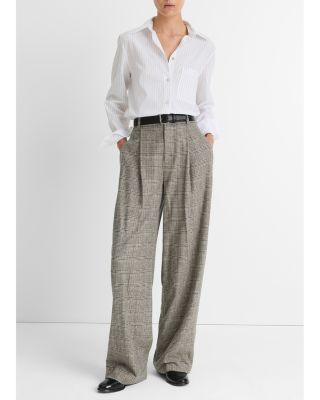 Pleated Pants
