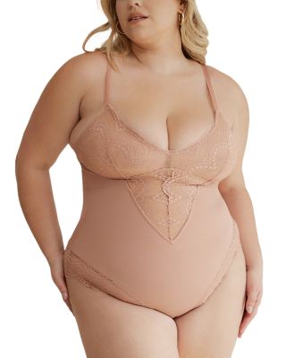 Sculpting Lace Shapewear Bodysuit