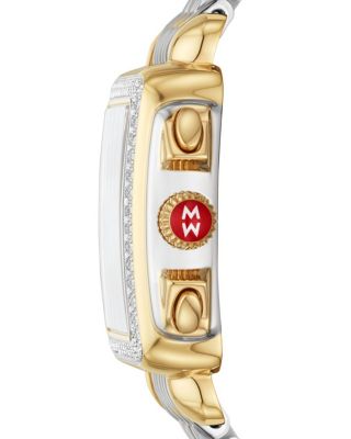 MICHELE Deco Chronograph, 33mm x 35mm | Bloomingdale display picture 2
