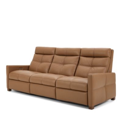 Rainier Echo Luxe Leather Power Reclining Sofa