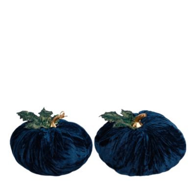 Mark Roberts 2 Piece 6 Velvet Pumpkin Set