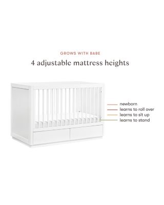 Bento 3 in 1 Convertible Storage Crib