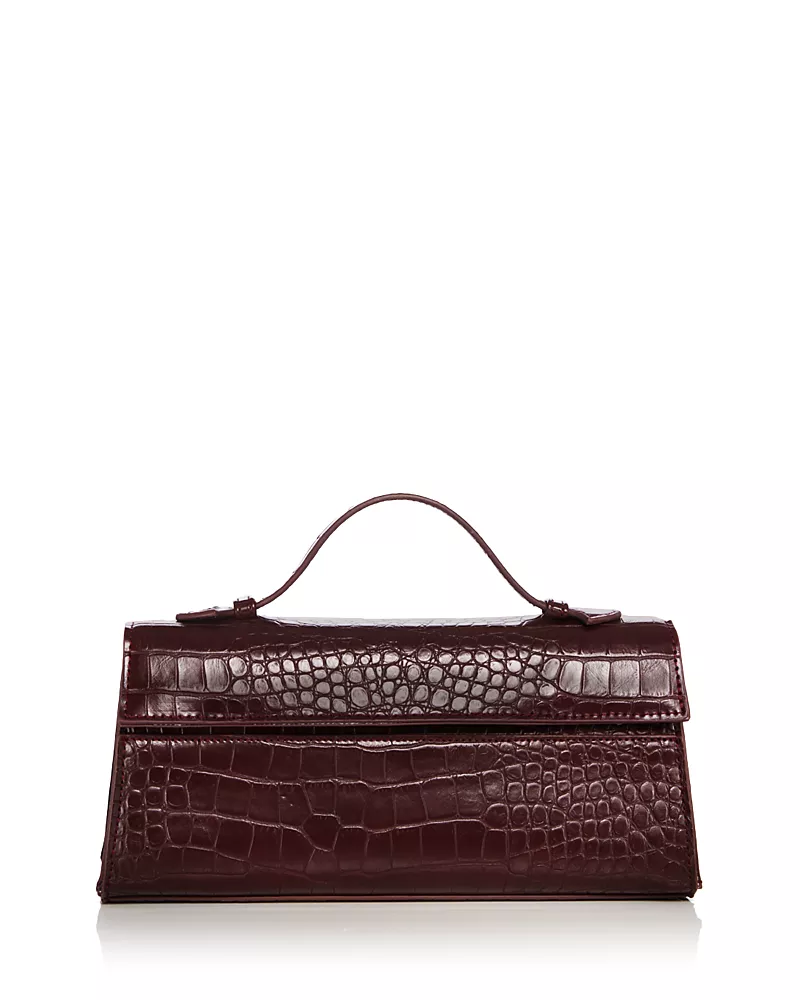 Aqua East West Top Handle Bag - Exclusive