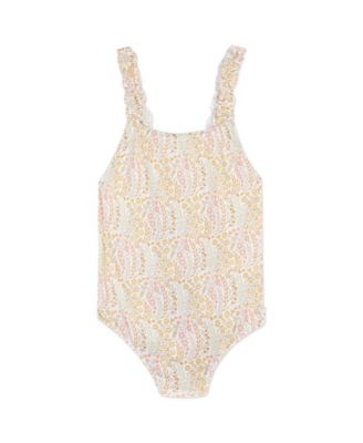 Tartine et Chocolat Girls' Liberty Floral Swimsuit - Big Kid