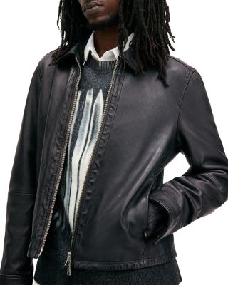 Erol Regular Fit Leather Jacket  