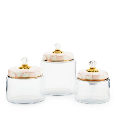 Rosy Check Large Kitchen Canister