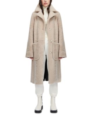 Zira Reversible Shearling Coat