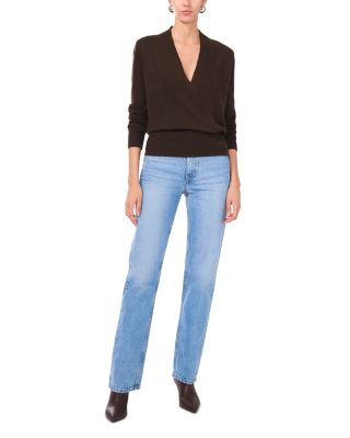 Cross Front Long Sleeve Sweater