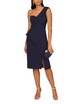 Asymmetric Sheath Dress