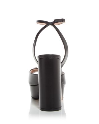 Women's Malaga Horsebit High Heel Platform Sandals