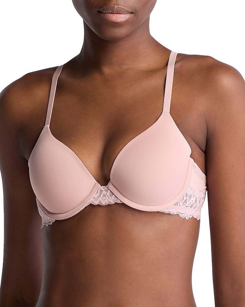 Calvin Klein Attraction Lightly Lined Perfect Coverage Bra In Subdued