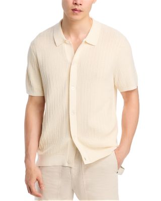 Michael Kors - Cotton Racked Stitch Button Down Shirt