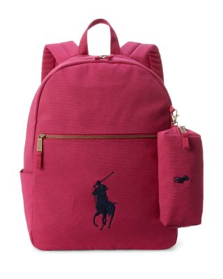 Polo Canvas School Backpack