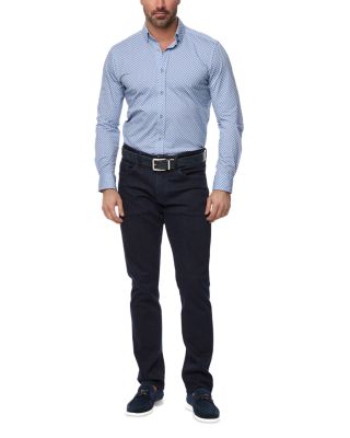 Conall Button Down Printed Shirt