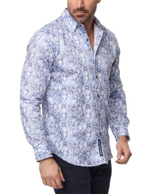 Robert Graham - Kano Button Front Printed Shirt