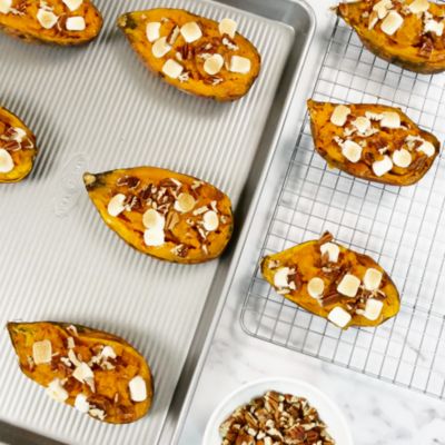 Half Sheet Pan and Rack Set