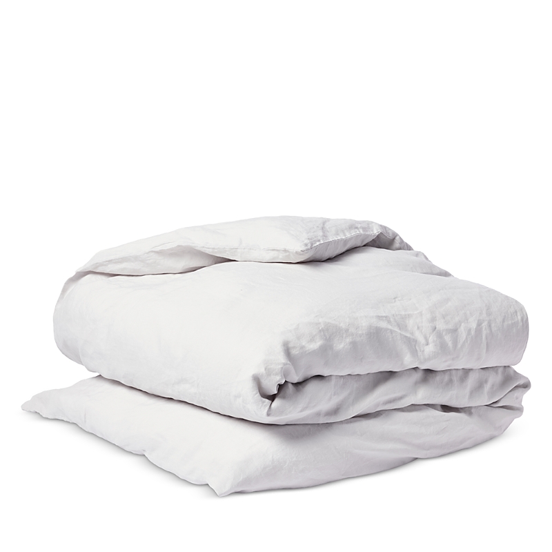 Coyuchi Relaxed Linen Duvet Cover, Full/queen In Fog