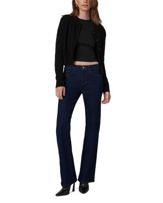 Petites The Provocateur High Rise Bootcut Jeans in After Party