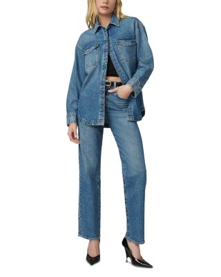 The Katrina Embellished Denim Shirt