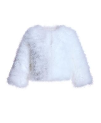 Feather Bolero Jacket