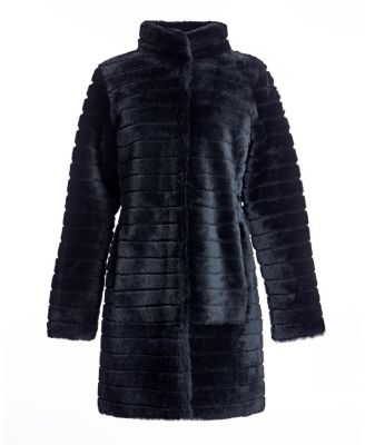 Grooved Shearling Jacket