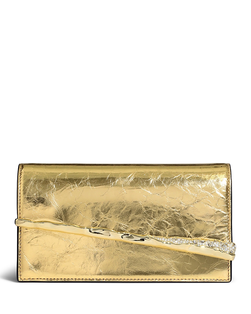 ALEXIS BITTAR ANGULAR CONVERTIBLE LEATHER SHOULDER BAG
