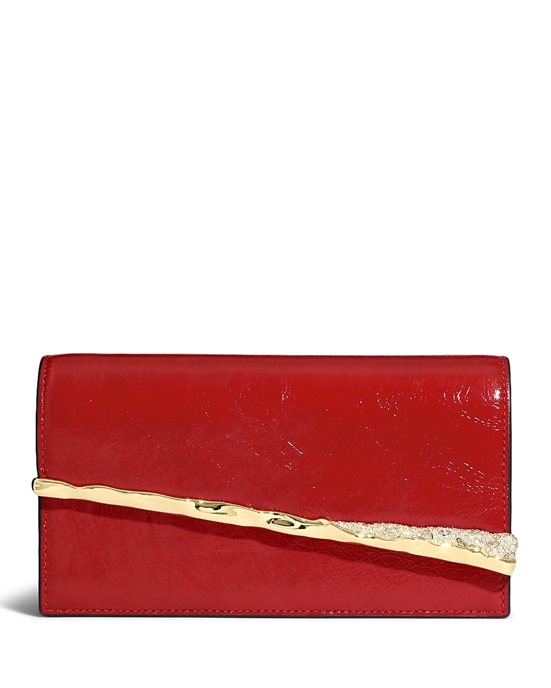 ALEXIS BITTAR ANGULAR CONVERTIBLE LEATHER SHOULDER BAG