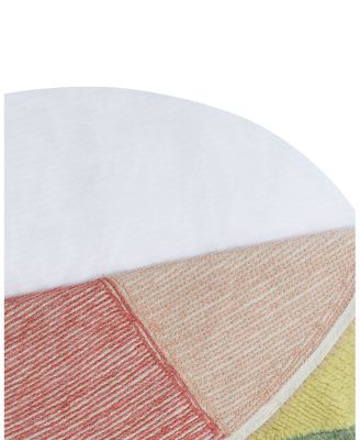 Lorena Canals Donna Wilson Woolable Pie Chart Round Area Rug, 4&#39; x 4&#39;