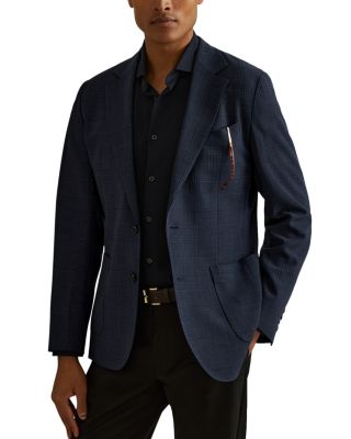 REISS - Charles Basket Weave Blazer