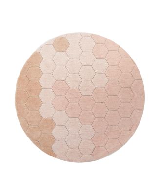 Lorena Canals Planet B Washable Round Honeycomb Round Area Rug, 4'7" x 4'7"