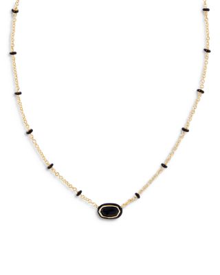 Kendra Scott Mini Elisa Adjustable Framed Pendant Necklace, 15-19