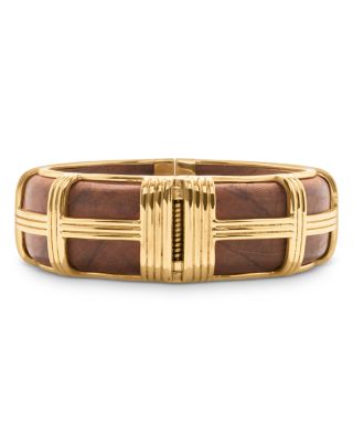 Gaia Teak Bangle Bracelet
