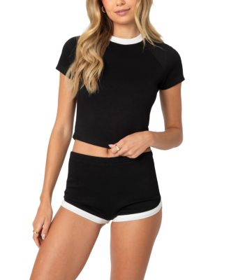 Edikted - Elana Contrast Raglan Top