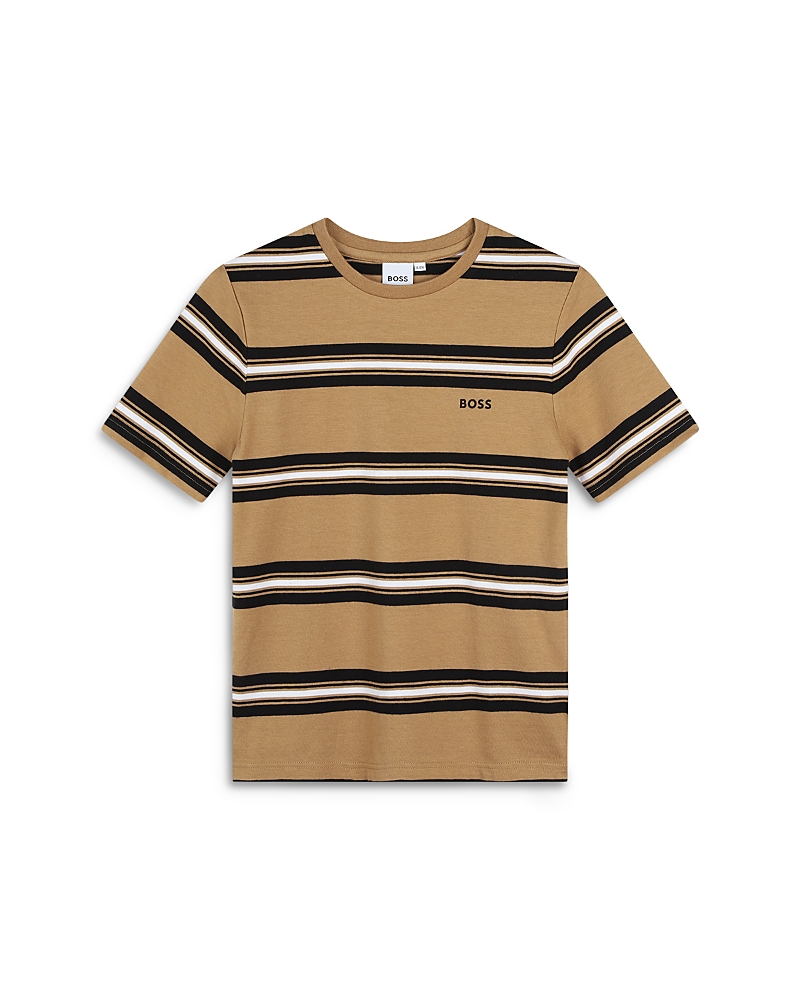 Boss Kidswear Boys' Short Sleeved Striped Tee - Big Kid
