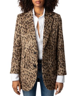 Zadig & Voltaire - Leopard Print Jacket