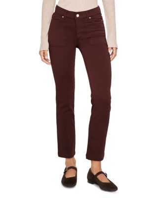 DL1961 - Mara Mid Rise Straight Jeans in Bark