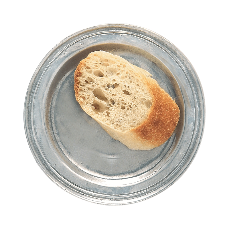Match Narrow Rim Bread Plate In Pewter
