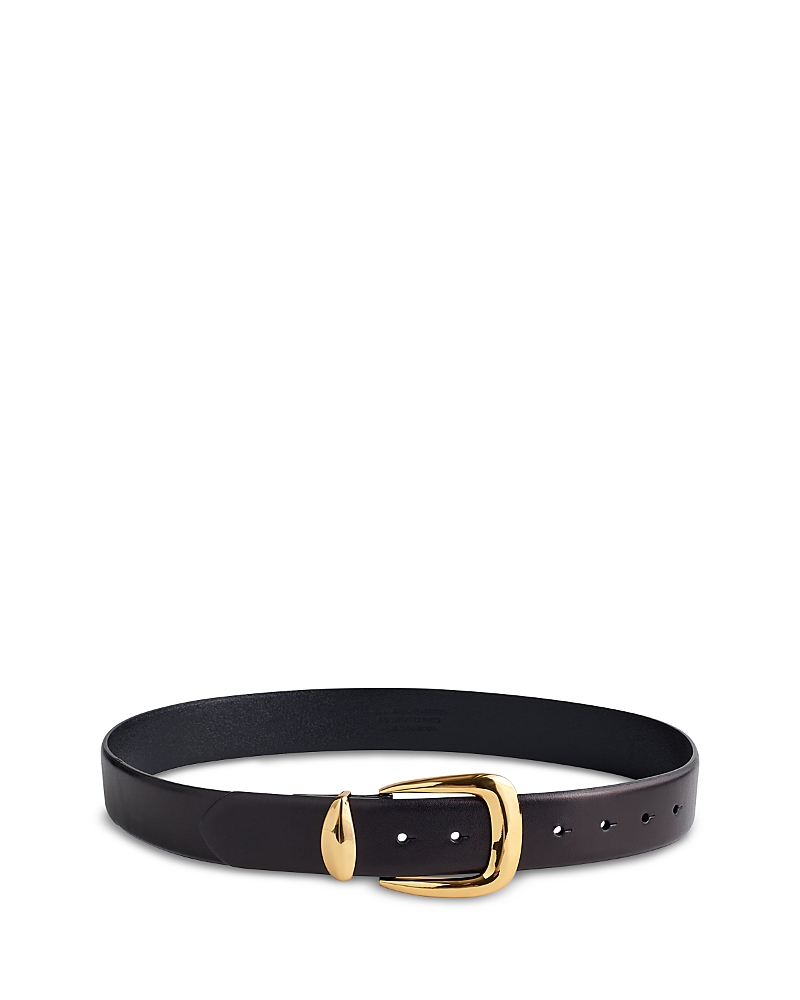 Madewell Chunky Metal Statement Belt In Black