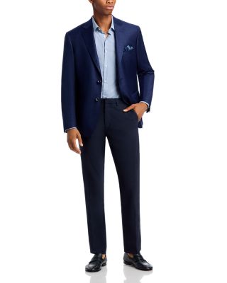 Textured Weave Regular Fit Sport Coat - Exclusive