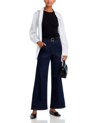 High Rise Modern Pocket Jeans in Rinse