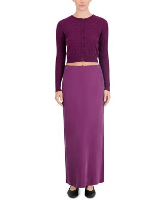 Basketweave Knit Cardigan