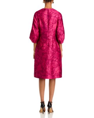 Floral Jacquard Dress