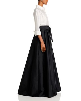 Taffeta Shirt Gown