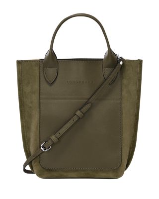 Cabas Small Velvet Top Handle Bag