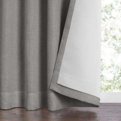 Harrow Solid Texture Blackout Window Curtain Panel, 52" x 108"