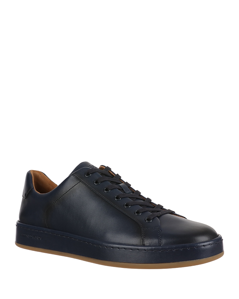 Allen Edmonds Barnes Low Top Sneaker In Navy