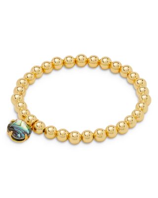 kate spade new york Pop Of Joy Stone Charm Beaded Stretch Bracelet