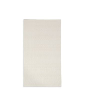 Chalk Cotton Zigzag Bathmat