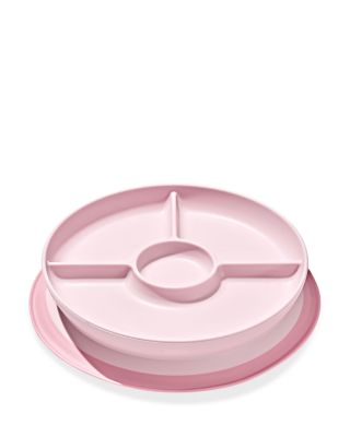 Tot Stick &amp; Stay Suction Divided Plate
